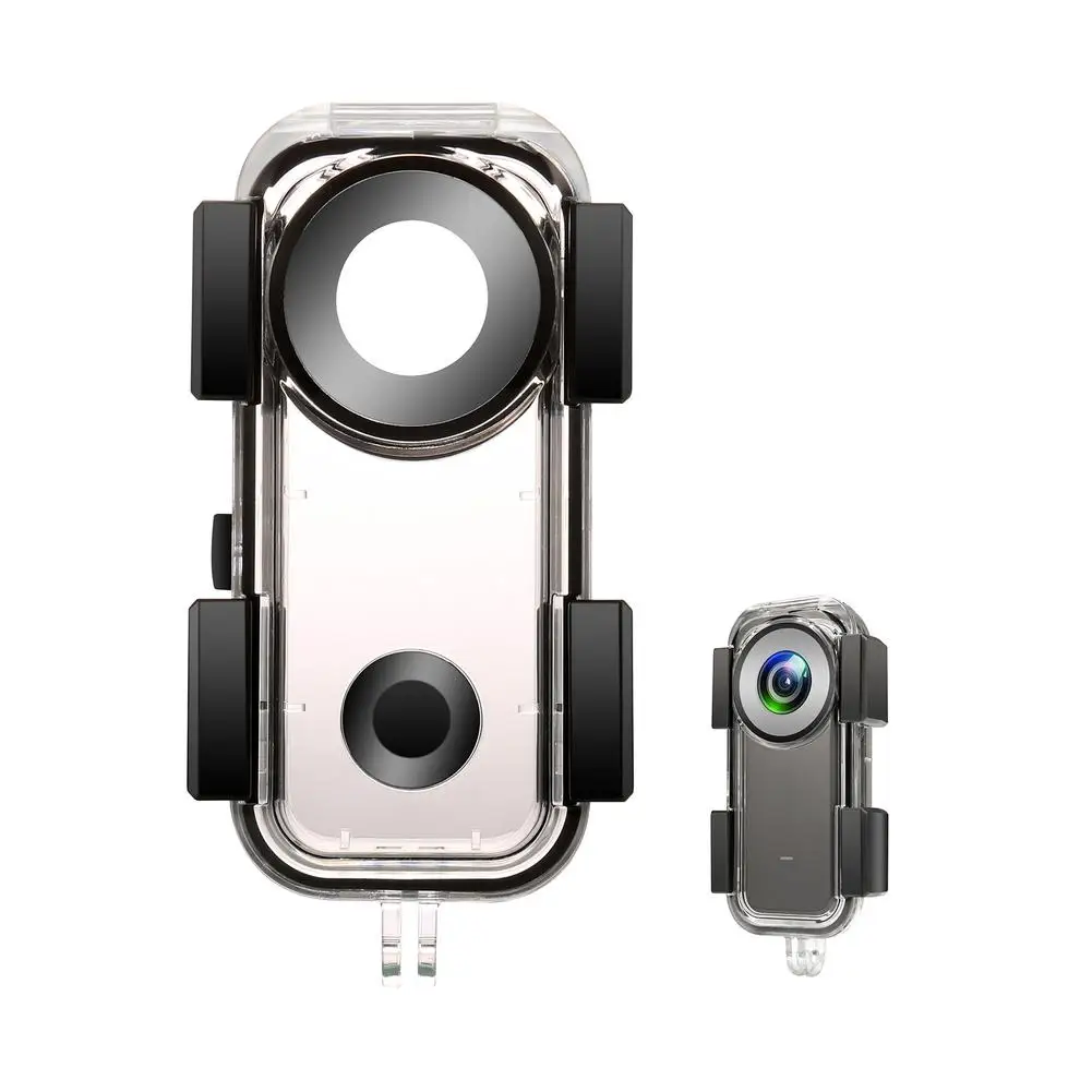 Untuk Insta360 ONE X2 Pelindung Lensa HD Premium 10M Tahan Air Perlindungan Lengkap untuk Satu X 2 Penutup Pelindung Lensa Aksesori Kamera