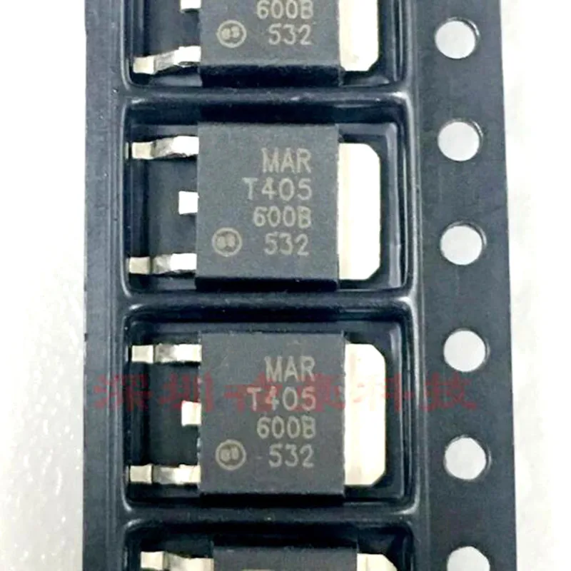 10 قطعة T405-600B-TR T405-600B T40560 التيرستورات السيناتور بوابة 600V 4A DPAK إلى-252