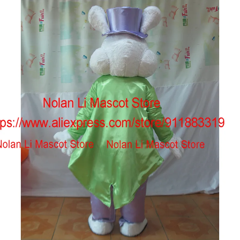 Rabbit Mascot Cartoon Costume Set, Role Playing, Birthday Party, Publicidade, Performance de Palco, Holiday Gift, Hot Sale, 1129