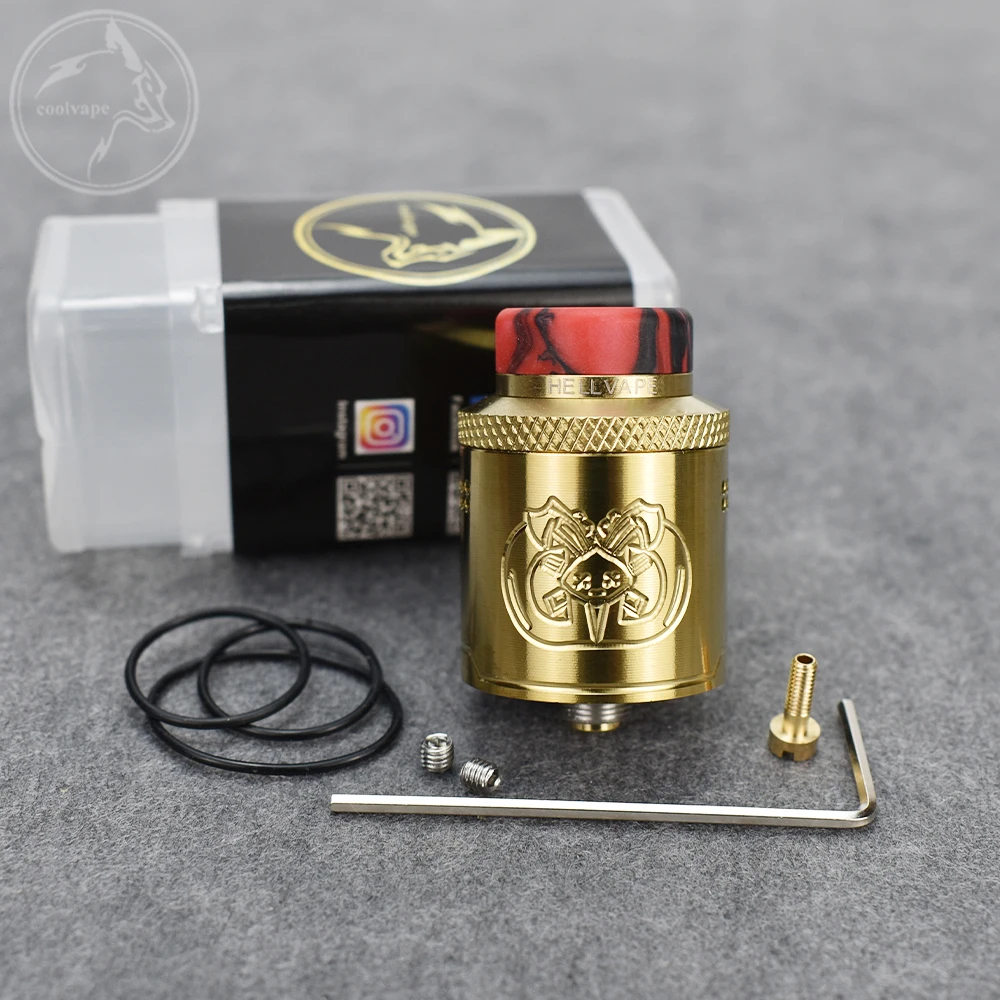 Rda- Rda Squonk BF RDA Hellbeast RDA 24 atomizer tank for coils & atomizers - gallery image 5