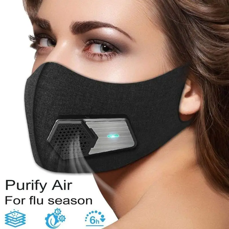 Anti-Pollution Respirator PM2.5 Filter Sport Cycling Anti Dust Air Pollution Mask Outdoor Air Breathing Purifier