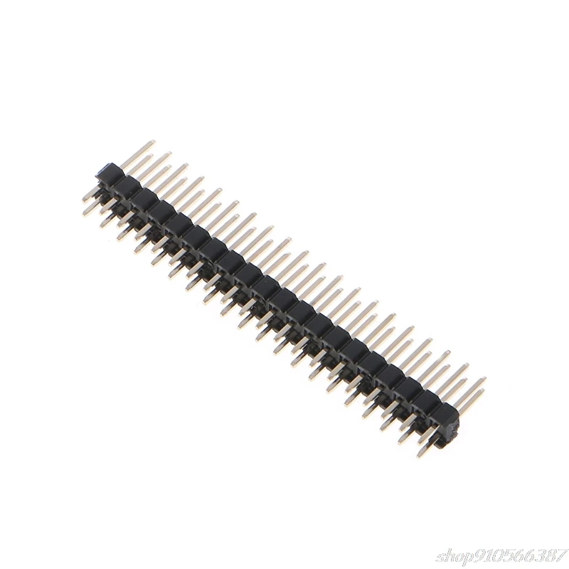 2.54mm 2x20 Pin Break-away Dual Male Header Pin for Zero GPIO O30 20 Dropshipping