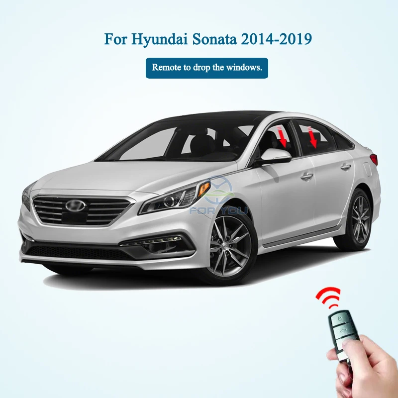 FORYOU Cho Xe Hơi Cửa Sổ Gần Hơn Với Thân Dụng Cụ Mở Gương Thư Mục Cho Xe Hyundai Sonata 2014-2019 Tay Trái Ổ