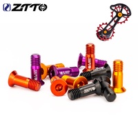 ZTTO M5*14.2mm Screws Bike Rear Derailleur Jockey Wheel Screws Pulley Guide Wheel Fixed Bolts MTB Road Accessories Parts