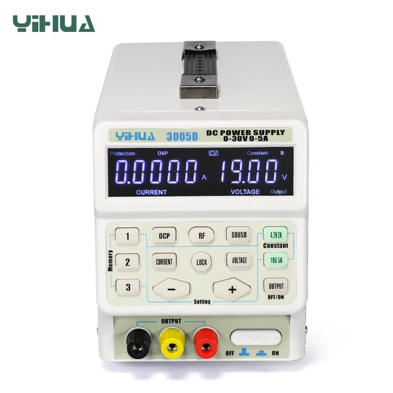 

YIHUA 150W 3005D 5A 30V DC Power Supply Adjustable Laboratory Power Supply