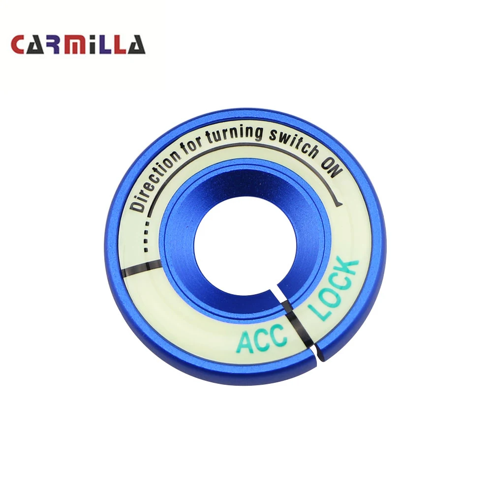 

Luminous Ignition Key Ring Switch Sticker for Volkswagen VW Golf Jetta MK6 MK5 Polo Passat B5 B6 B7 for Skoda Octavia Fabia