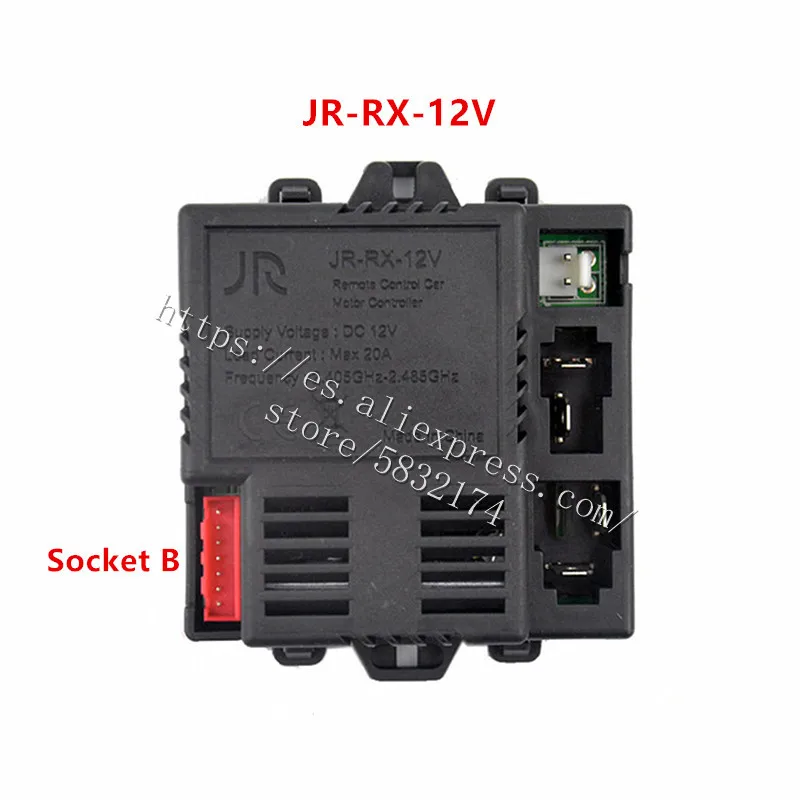 Telecomando elettrico di Bluetooth dell\'automobile del giocattolo dei bambini di JR-RX-12V 6V, regolatore con il trasmettitore regolare di Bluetooth