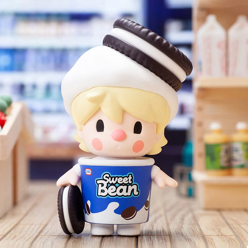 POP MART Ngọt Ngào Đậu Siêu Thị Loạt 2 Bí Ẩn Hộp 1PC/12PCS Blind Hộp Hành Động Dễ Thương Hình Kawaii đồ Chơi