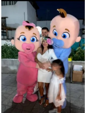 Costume da mascotte per feste sia da ragazza che da ragazzo spedizione gratuita