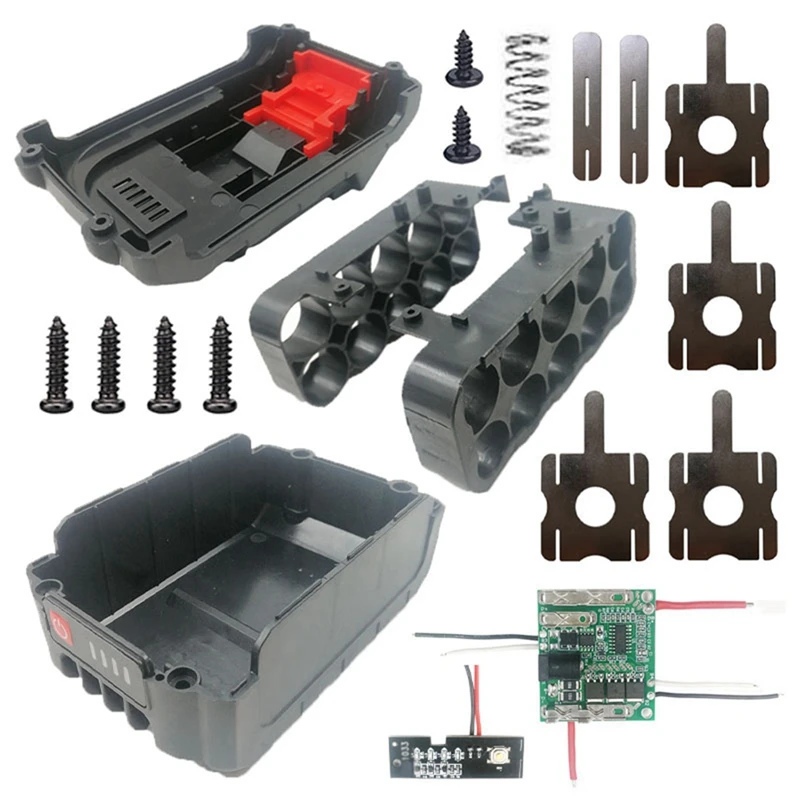 Li-Ion Battery Case Circuit Board PCB for Lomvum Zhipu Hongsong Jingmi No Original Makita 18V Lithium Battery