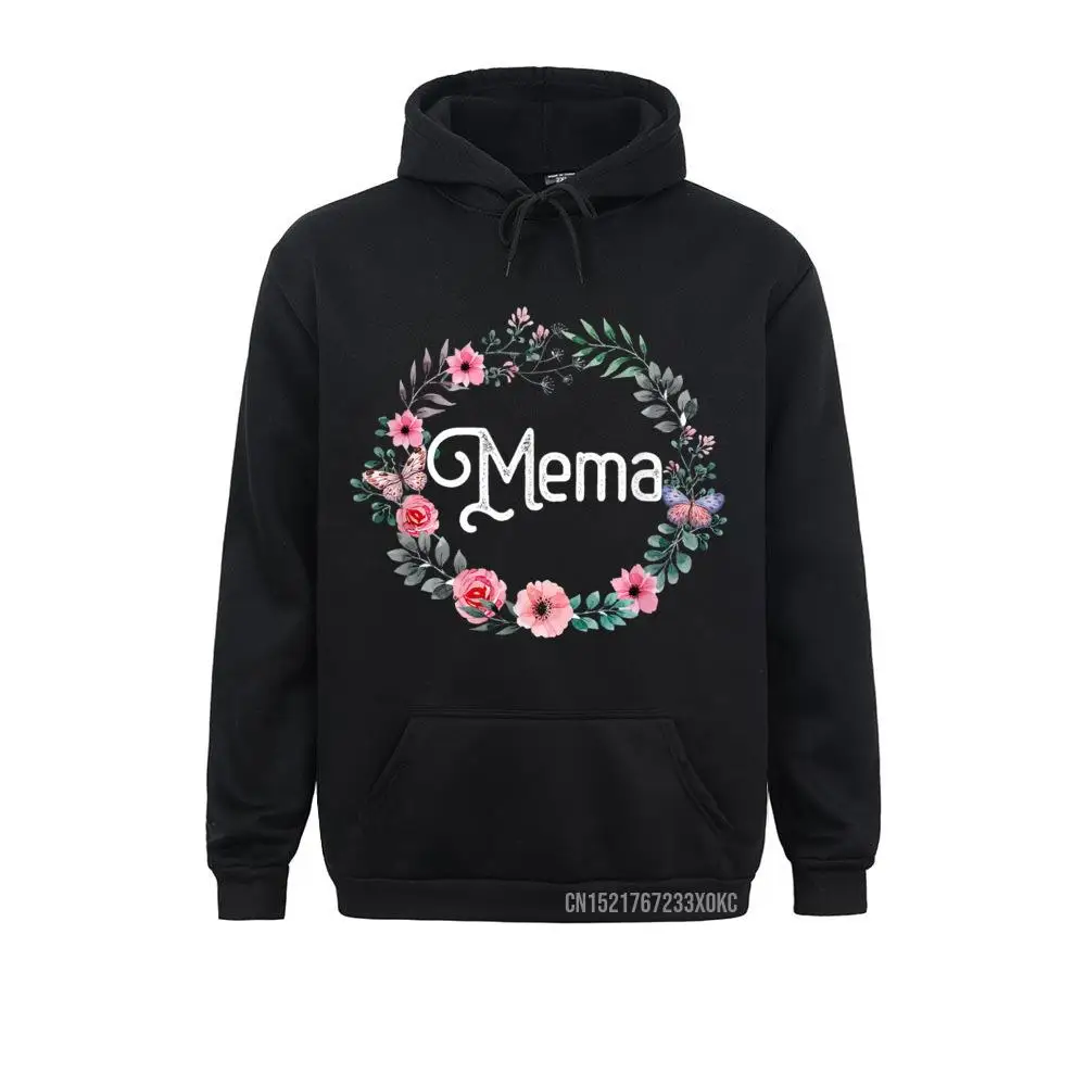 Mother's Day Gift For Grandma Men Women Floral Mema Hoodie Sweatshirts Ostern Day Hoodies Popular Classic Student