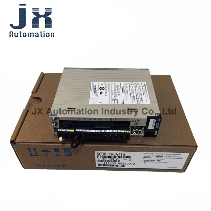100% New Original Three-Phase 200V 200W Servo Drive SGDV-1R6A11A