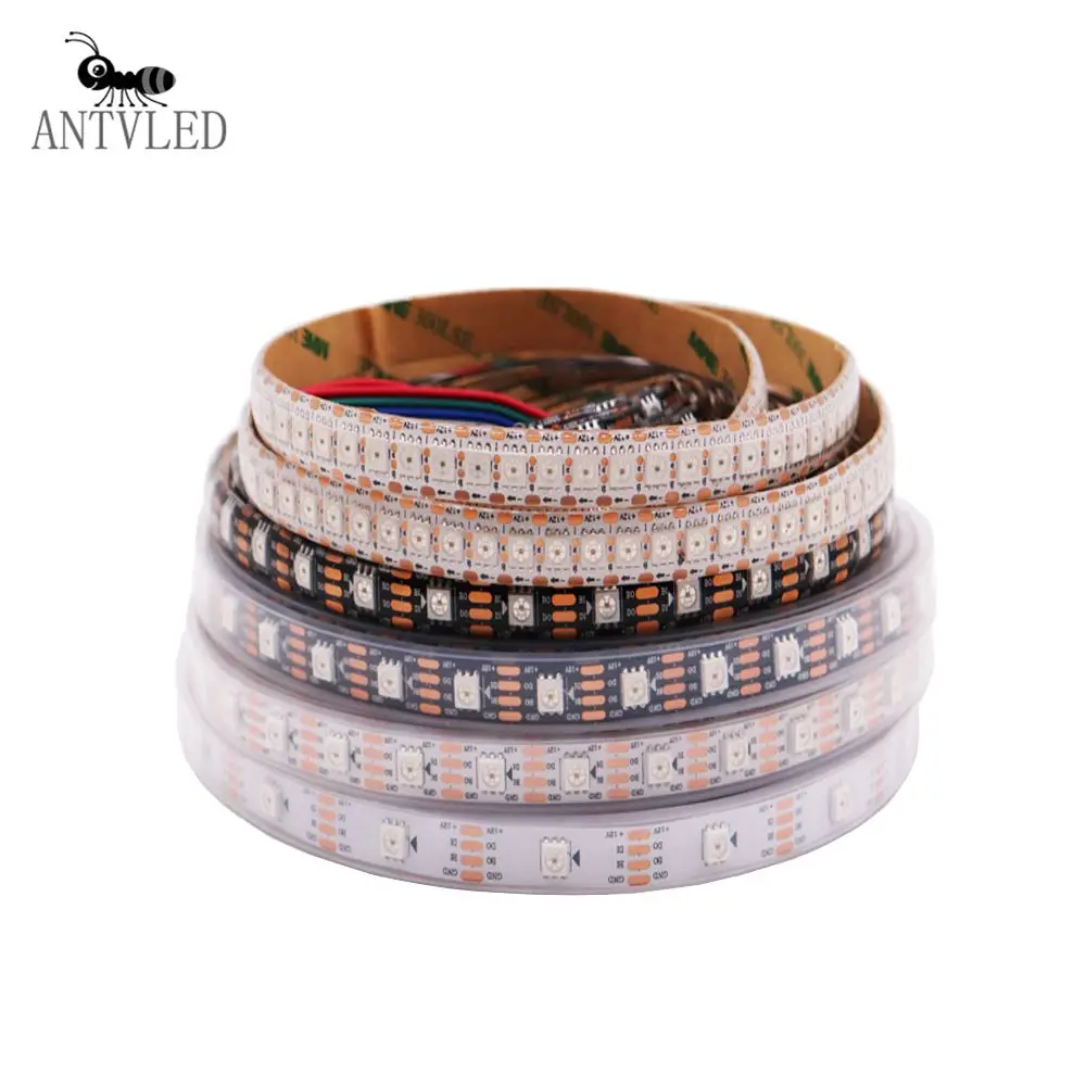 WS2815 (WS2812B WS2813 updated) RGB 30/60/100/144 Leds/m LED Pixels Strip Light Individually Addressable LED Dual-Signal DC12V