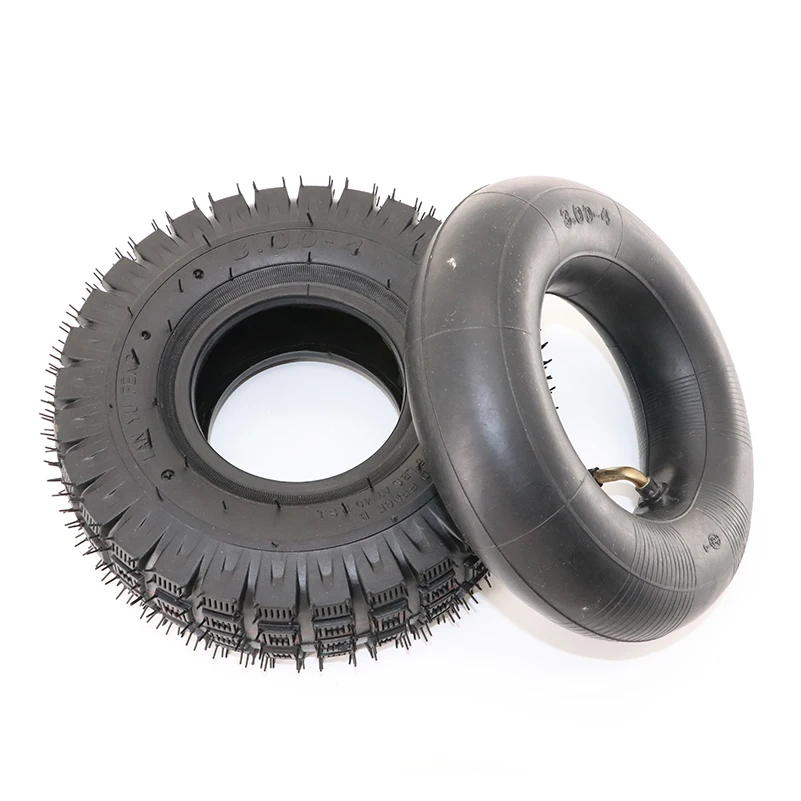 Motocycle 3.00-4 inner tube outer tyre tire for Electric Scooter Mini Motorcycle Go Kart 10 Inch 260x85 Replacement Road Tire