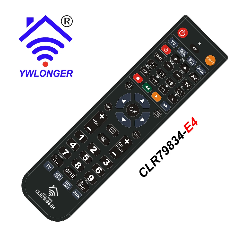 (NOT CONTAIN SHIPPING)LONGER IR PRC CLR79834-E4, PROGRAMMED BY PC/PHONE, REPLACE ALL ORIGINAL REMOTE CONTROL