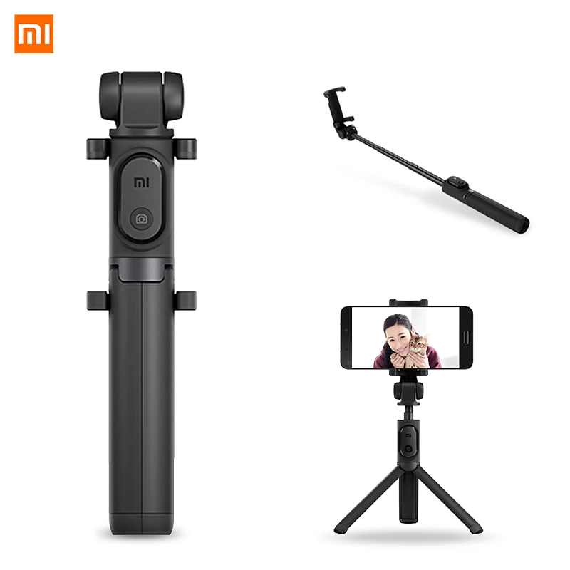 Original xiaomi Selfie Stick for Phone Bluetooth Mini Tripod Selfiestick with Wireless Remote Shutter For iPhone Samsung Android