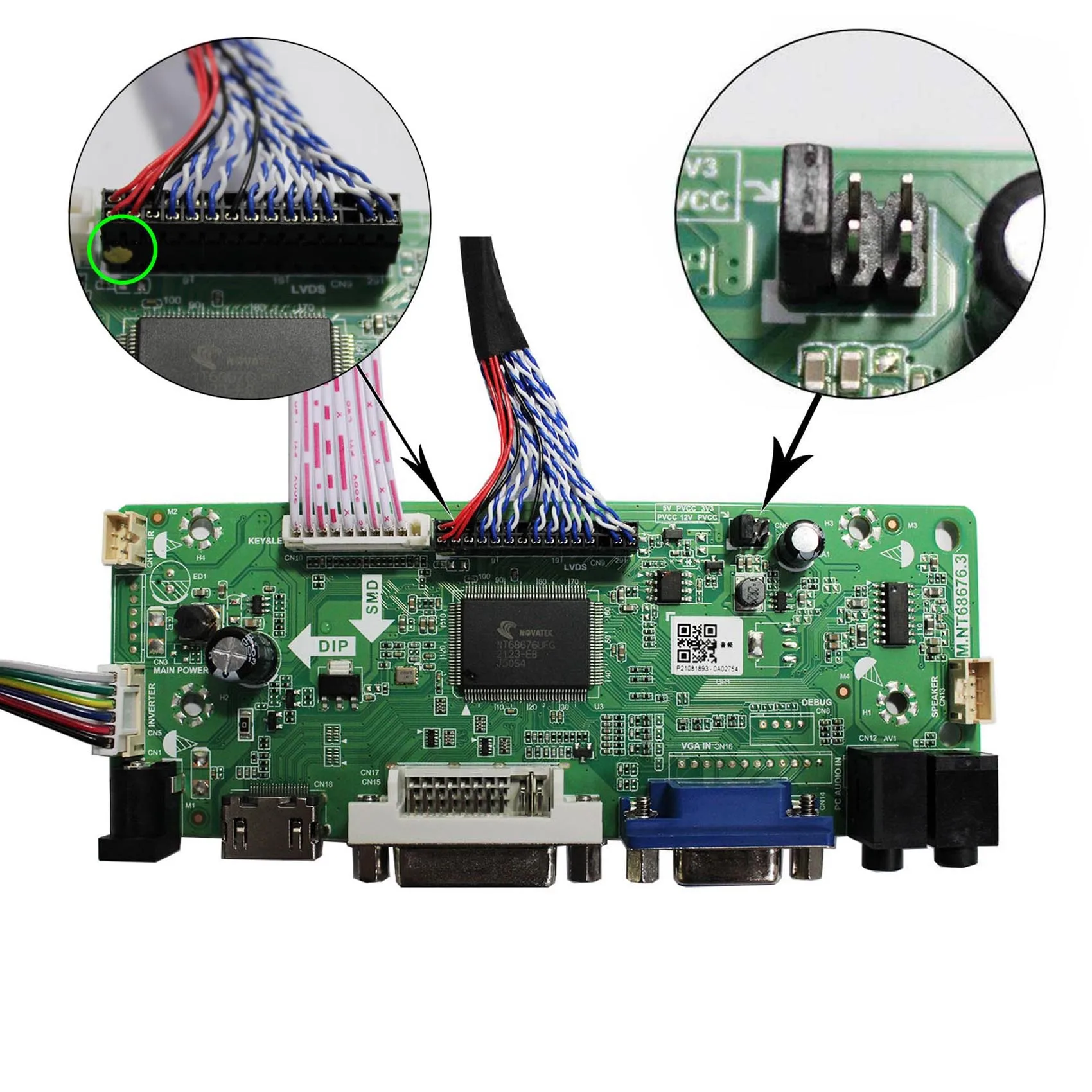 وhdmi VGA vi لـ 23 بوصة ، وdx ، ومن من من من من نوع HDMI ، ومن من من من من نوع HDMI وvga وvi لـ 23 بوصة ، وhdx