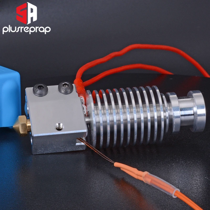 Quality V6 Volcano Hotend 12V/24V J-head For PT100 100K Cartridge Thermistor Remote Bowden Print Head 3D Printer Parts