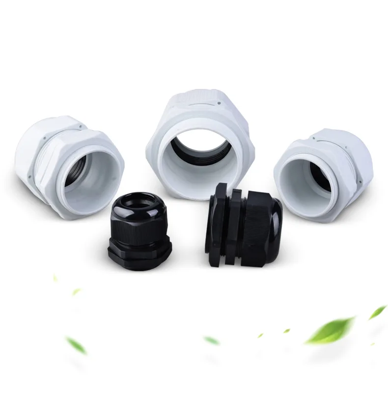 5/10Pcs Nylon Cable Glands PG 7 9 11 13.5 16 High Quality IP68 Wire Plastic Waterproof Connector Cable Sleeve Adjustable Joints