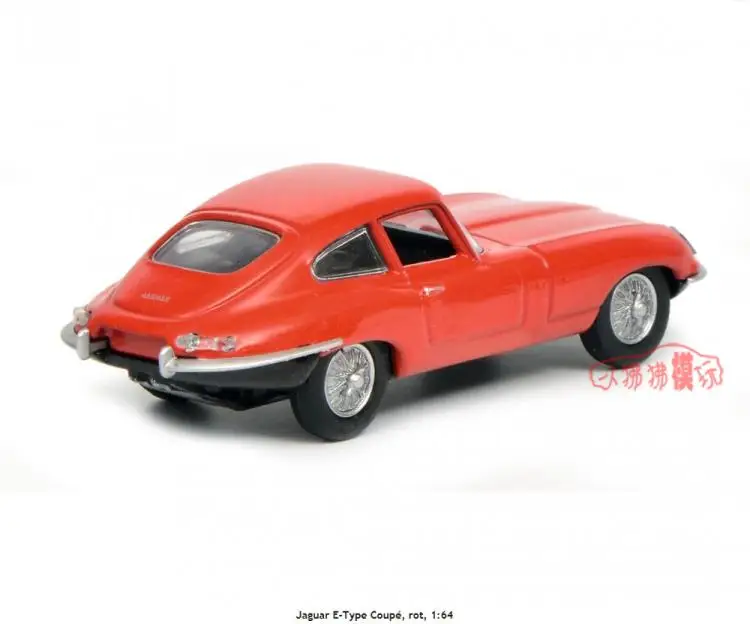 NEW Schuco 1:64 TYPE Jaguar E-type Coupe LIMITED rubber tire Die-casting metal car model