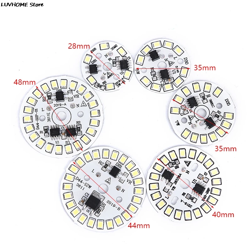 Ampoule LED Patch, plaque SMD, Module circulaire, Source de lumière, offre spéciale