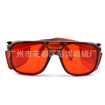 Anti radiation green 450 nm laser cutting special protective glasses goggles silk screen LOGO bp - 3111