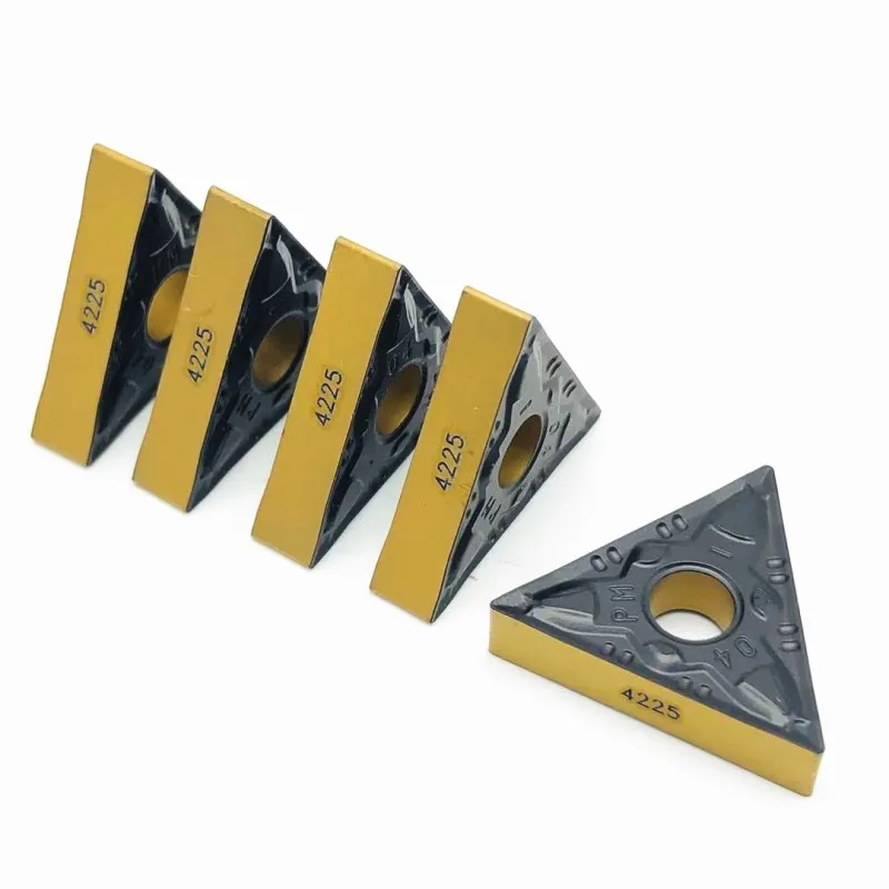 TNMG220404 PM4225 utensile per tornitura di metalli con lama in metallo duro super duro di alta qualità utensile per tornio CNC carburo TNMG 220404 utensili da taglio