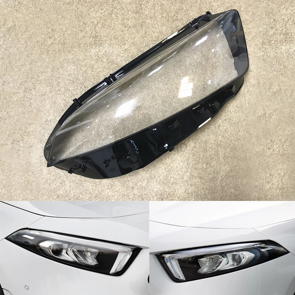 

Car Headlamp Lens For Mercedes-Benz W257 A Series A180L A180 A200L A200 2019 Car Headlight Headlamp Lens Auto Shell Cover