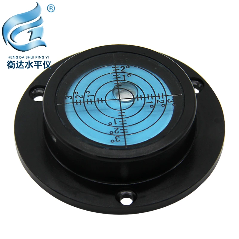 All metal level magnetic level bubble universal level high precision horizontal bubble flange level bubble