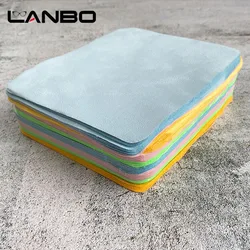100pcs Eyeglasses Chamois Glasses Cleaner 145*175mm Suede Microfiber Glasses Cleaning Cloth For Lens Phone Screen Cleaning Wipes