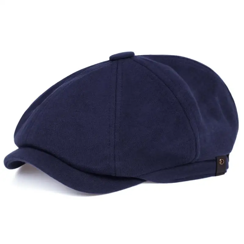 Fashion wild Newsboy Cap Men Women Retro beret Hat Driver Flat Cap hip hop berets hats Solid color Retro casual berets gorras