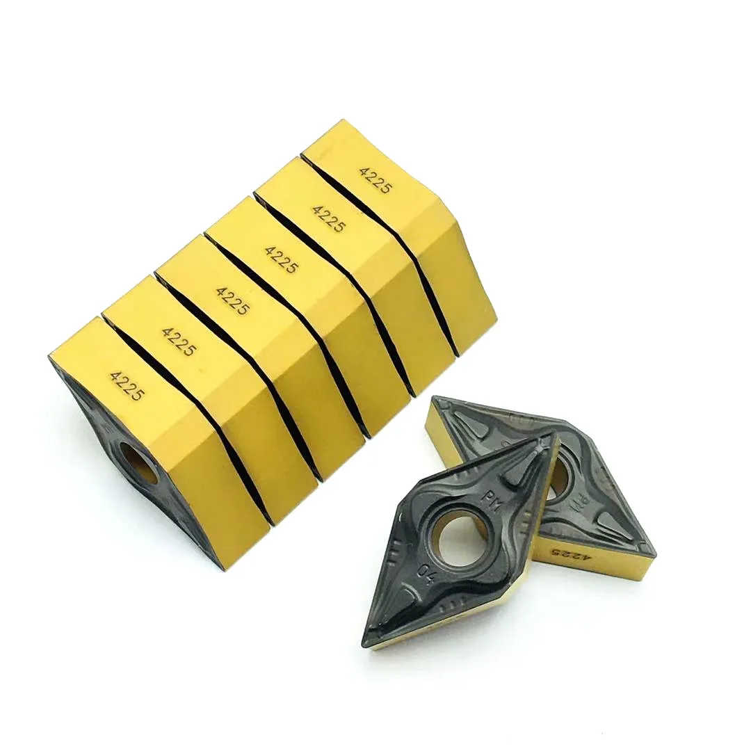 10pcs DNMG150604 PM4225 cemented carbide blade external turning tool high quality turning tool Tokarnyy metal blade pin milling