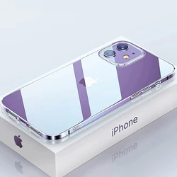 Hard PC Plastic Phone Case For iPhone 16 15 11 12 13 14 Pro MAX XR XS X XSMAX SE 7 8 PlUS 12/13MINI Shockproof Clear Cover