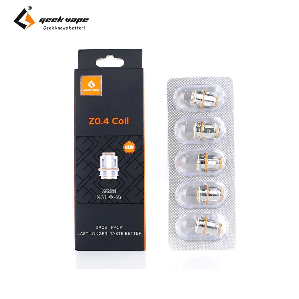 الأصلي Geekvape Z سلسلة لفائف ل مسلة 120FC/مسلة خزان/زيوس الفرعية أوم خزان 0.2/0.4/0.15/0.25ohm السجائر الإلكترونية