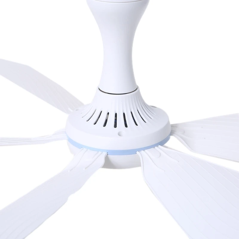 US Plug AC 220V 20W 6 Leaves 20.4in Ceiling Fan mini Fan dormitory net fan with 1.8m Cord,Can not Support AC 110V 19QE