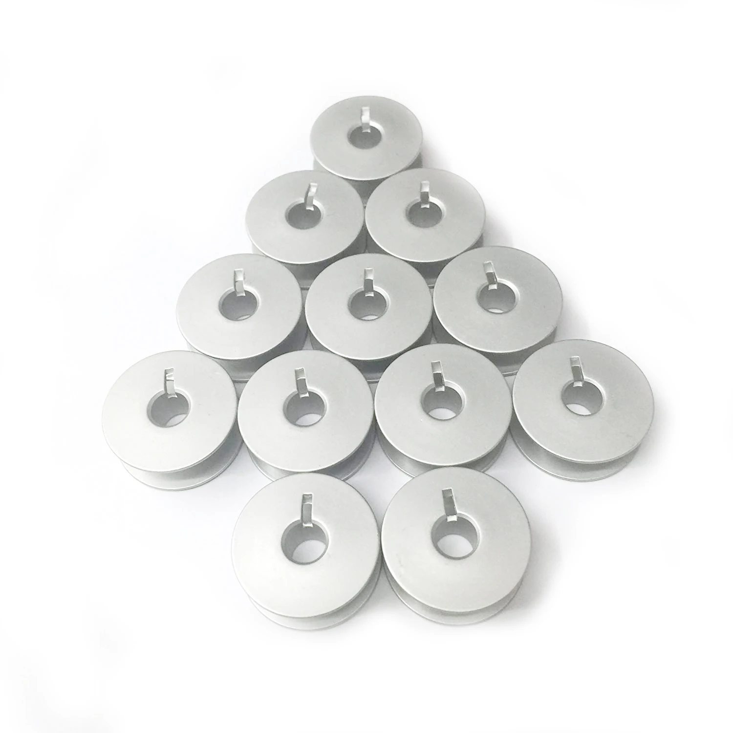 10/15PCS #9033A Aluminum Bobbins Fit For Pfaff 130, 229, 230, 260, 261, 332 ADLER 67 68 69 +