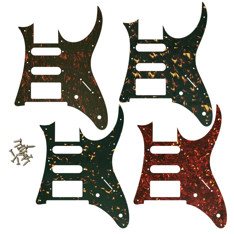 Xin Yue Custom Guitar Parts - For MIJ Ibanez RG 350 DX Guitar Pickguard SSH Humbucker Pickup Scratch Plate Flame Pattern