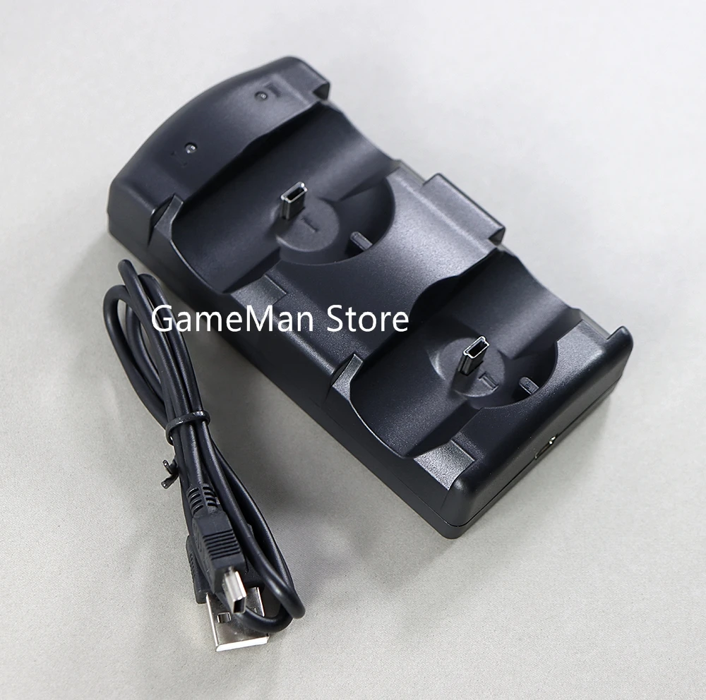 5pcs for PS3 Move Controller 2 in 1 Charging Dock dual charger dock for PS3 controller