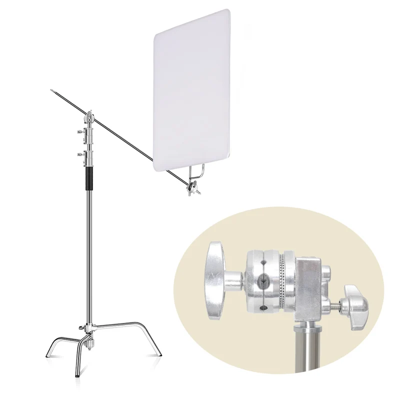 SH C Chân Đế Kim Loại Xoay Kẹp Magic Chân Đặc Biệt Phòng Nhiếp Ảnh Chuyên Nghiệp Nặng Chiếu Sáng Thế Kỷ Phụ Kiện Chụp Ảnh