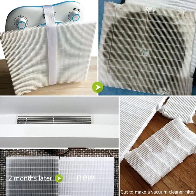 Filter Frameless Dust Removal Cleaner Purifier Filter Element High Efficiency HEPA Filter Car Air Condition Parts