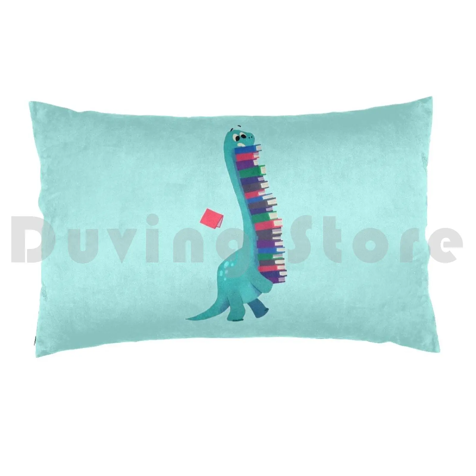 Dinosaur BookPillow case Free Dinosaurs Books Kids Cute Cute Dinosaur Kid Reading Books