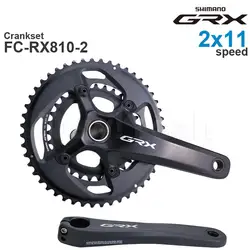 SHIMANO GRX - Gravel Crankset  2x11-speed FC-RX810-2 48-31T 170mm 172.5mm- Original parts