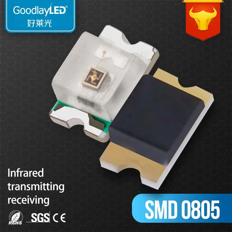 

1000pcsEkinglux 0805 ir smd led фототранзистор светодиодный 0805, техническое описание светодисветильник Дов, светоизлучающие диодные лампы