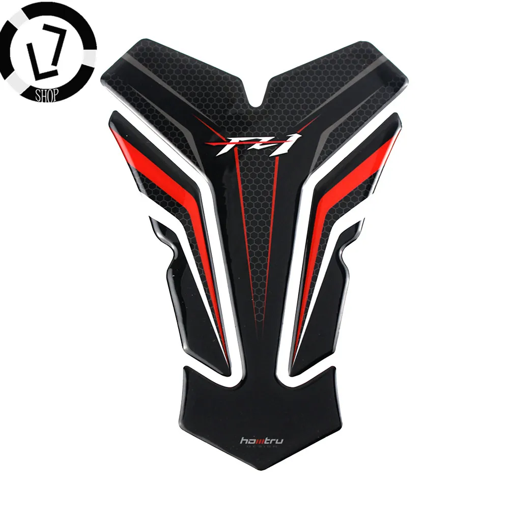 Italy Motorcycle Tank Pad 3D Protector Tankpad Case ForYamaha FZ1 FZ1-N, FZ1-S To Make ABS Tankpad