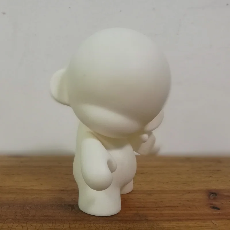 4inch Kidrobot Blank Munny DIY Paint Vinyl Doll Action Figure Doll White Color For Education Toys Gifts