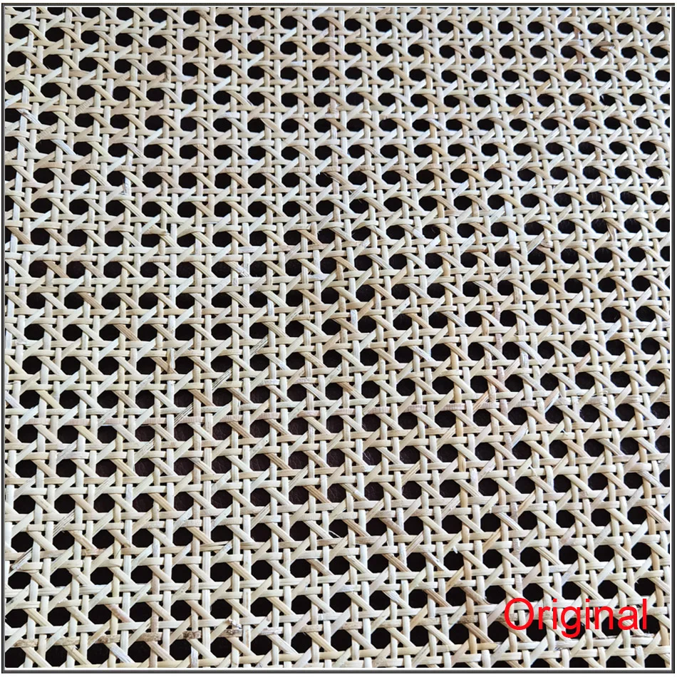 Natural Rattan Webbing for Furniture Repair, Real Indonesia Octagonal Decoration Cane Webbing Wall Decor 40 45 50 60 70 80  90cm