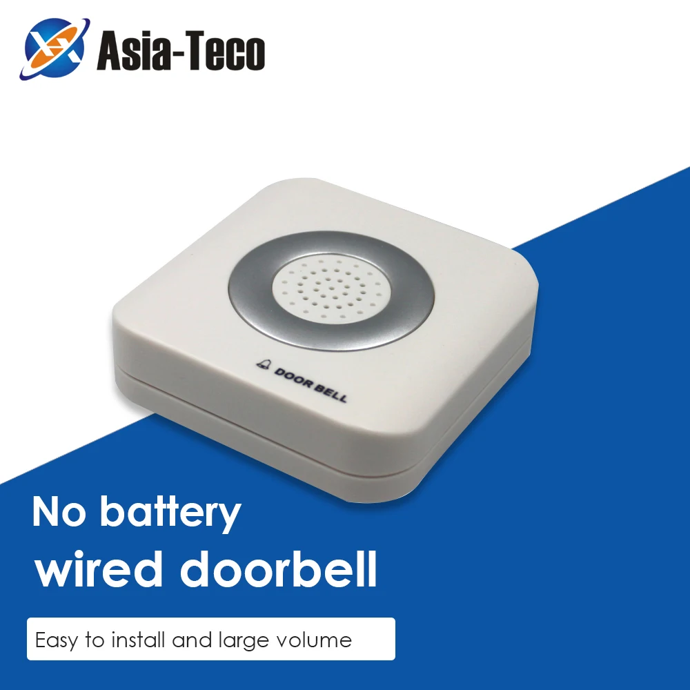 Sistema de Control de Acceso de 4 núcleos para el hogar, timbre de puerta externo de 12V, Hardware para mejora del hogar