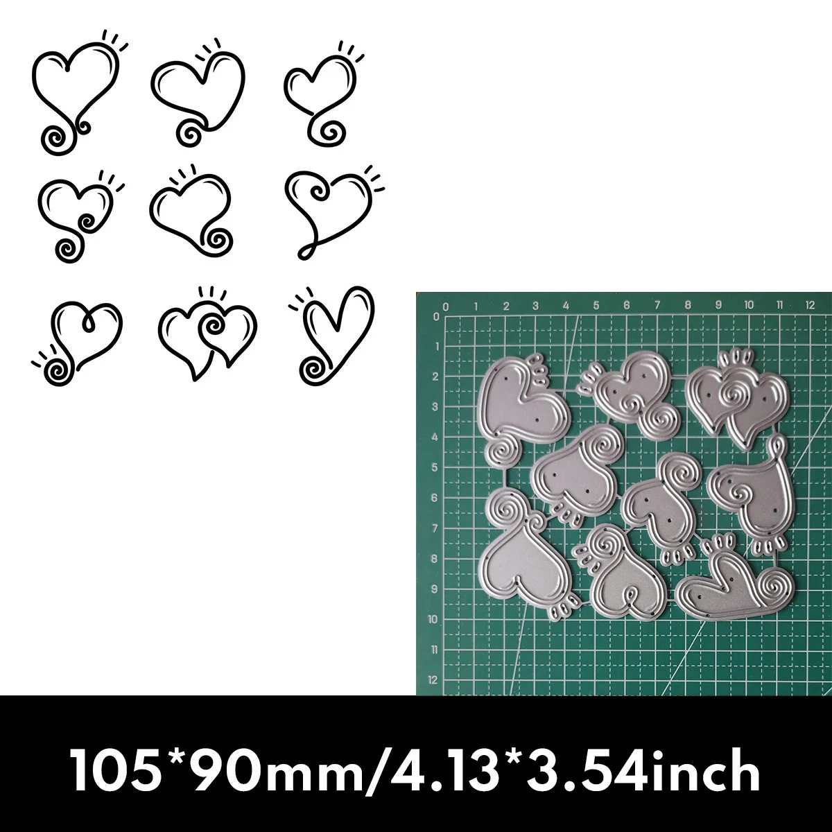 Sweets And Candies Isolated Metal Cutting Dies New Diy Emboss Stencil Scrapbooking Dies For Card Making 2022 Valentine