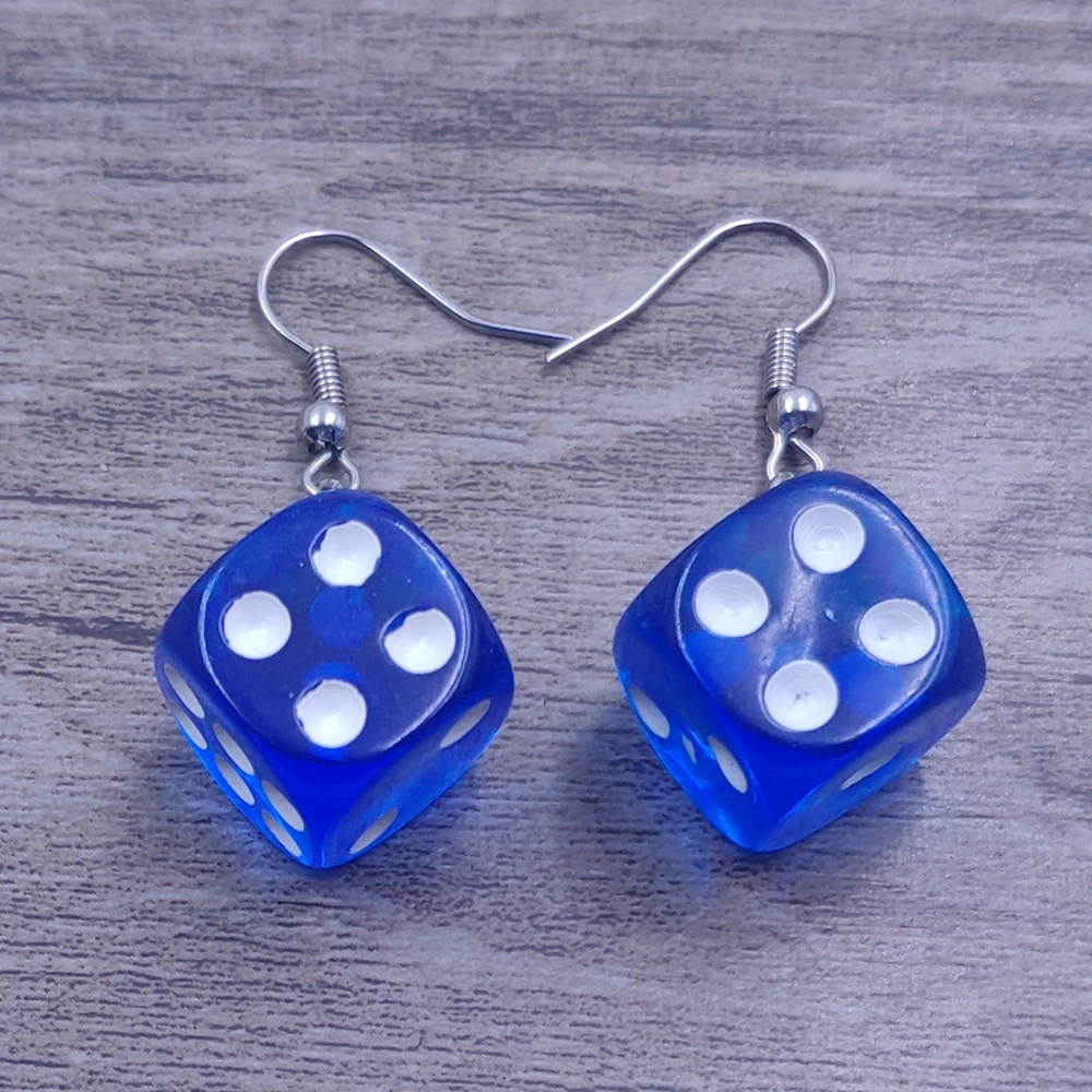 女性用レジンドロップイヤリング,ユニーク,カラフル,カジュアル,楽しい,母の日ギフト,女性の誕生日,母の日