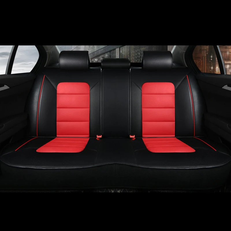 Leatherette & PVC Leather Seat Cover for Mercedes-Benz B180 B200 B260 Seat Cover Sets for Car Seats Protector Auto Accessories